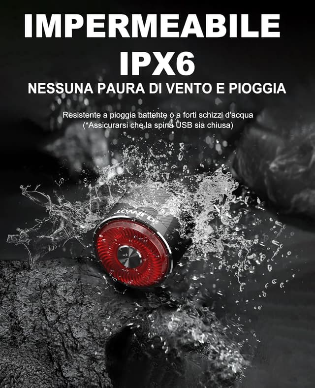 Thumbnail 4 de TOWILD TL05 Fanale posteriore USB‑C 40h