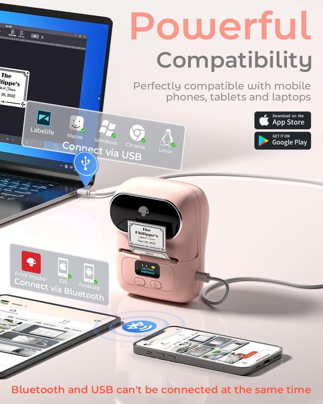 Thumbnail 3 de Phomemo M110 Label Maker