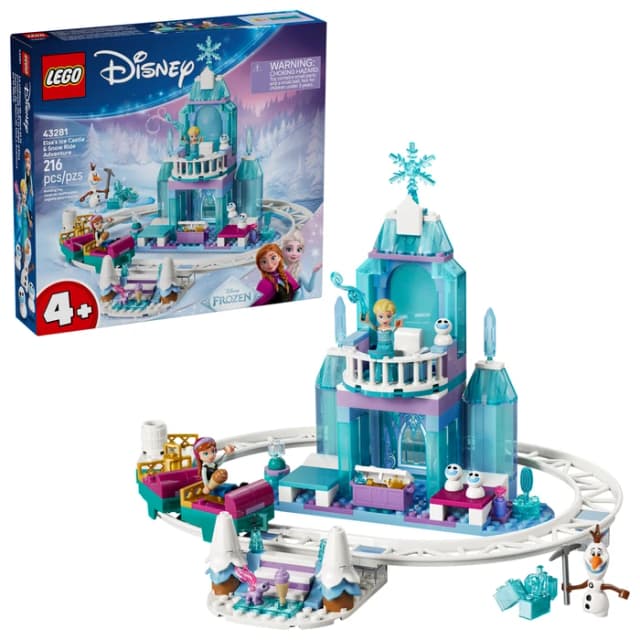 Detalle de LEGO Disney Elsas Schlittenfahrt 43281 Set