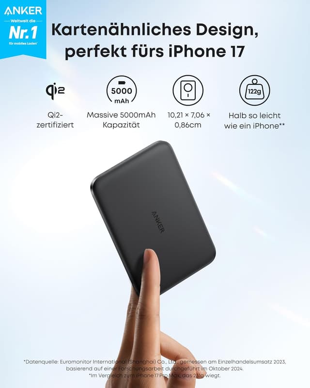 Detalle de Anker Nano Powerbank 5000 mAh Magnet-Powerbank