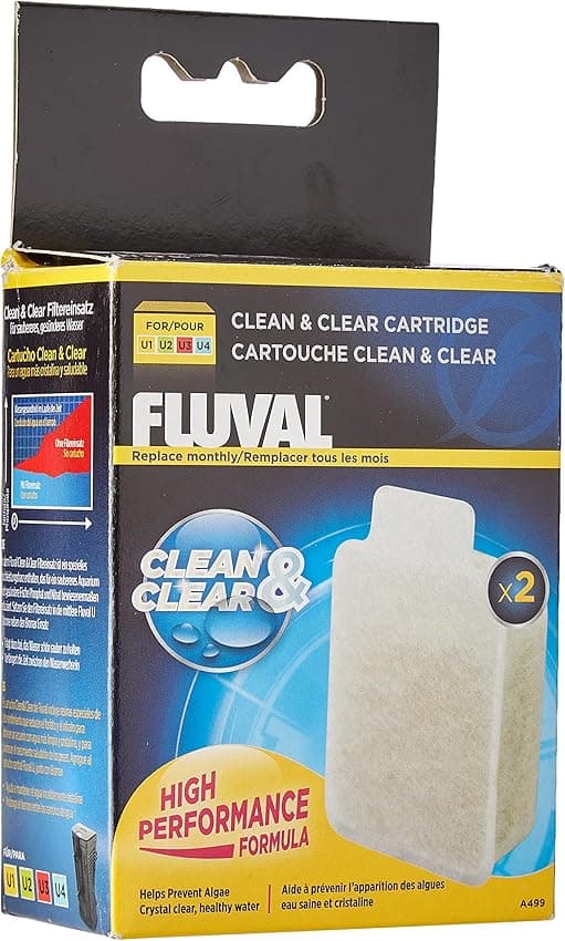 Imagen de Fluval Carga filtro Clean & Clear Blanco 1 unidad 🐟 en OfertitasTOP