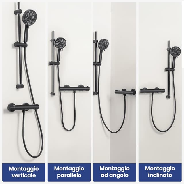 Thumbnail 4 de Auralum Miscelatore Termostatico Doccia 38℃