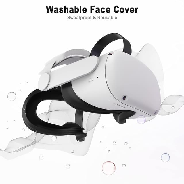 Thumbnail 4 de Meta Quest 2 Silicone Face Pad 1 Washable VR Covers