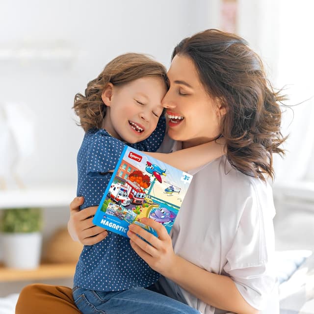 Thumbnail 6 de SYNARRY magnetic jigsaw transport puzzles (20 pieces) for 3–6-year-olds