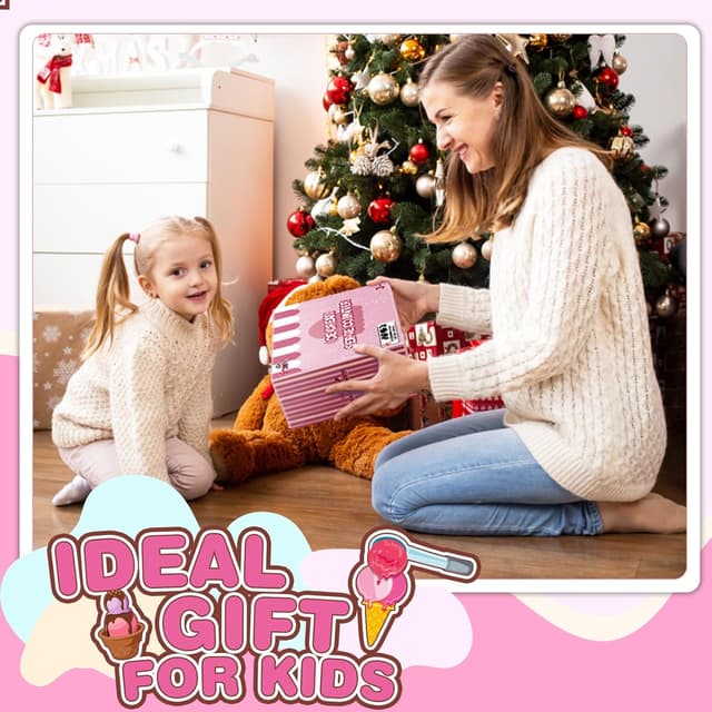 Detalle 2 de Dreamon Ice Cream Role Play Set, 46 pcs