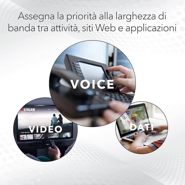 Detalle 2 de NETGEAR Switch Ethernet Plus 5 porte GS305E Smart Managed Plus con VLAN e QoS