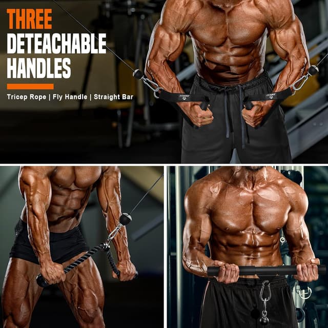 Thumbnail 6 de SERTT Weight Cable Pulley System — Cable Attachment