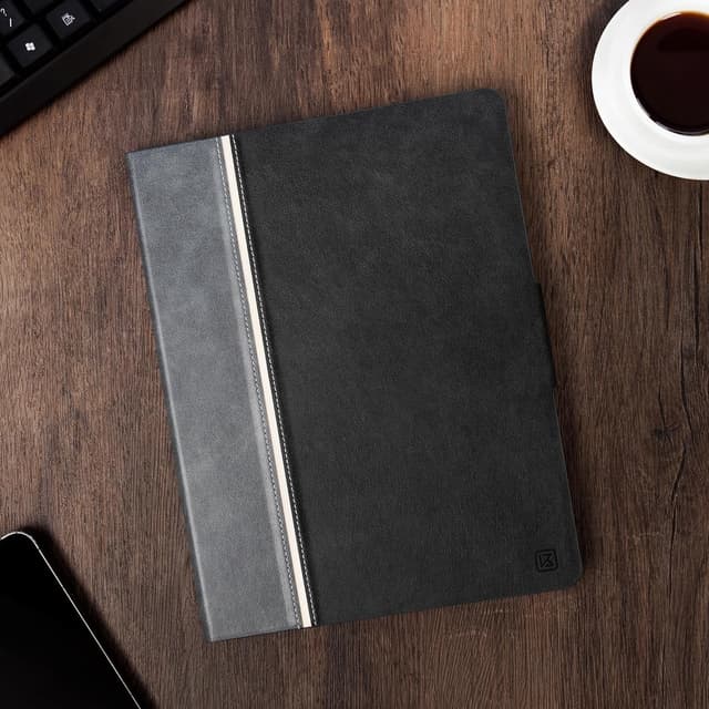Detalle de KingBlanc Schutzhülle für iPad 11 (A16, 11. Generation 2025) & iPad 10,9 (10. Generation 2022) – mit Stifthalter, Auto Schlaf/Wach & Ständer, Schwarz