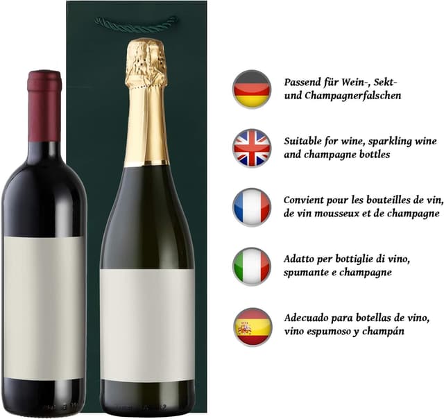 Detalle 2 de Borse sacchetti per bottiglie 10