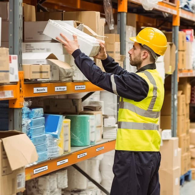 Detalle 2 de LLPT Magnetische Etikettenhalter (50 Stück) 25 x 50 mm – beschreibbare Magnet-Etiketten für Metallflächen