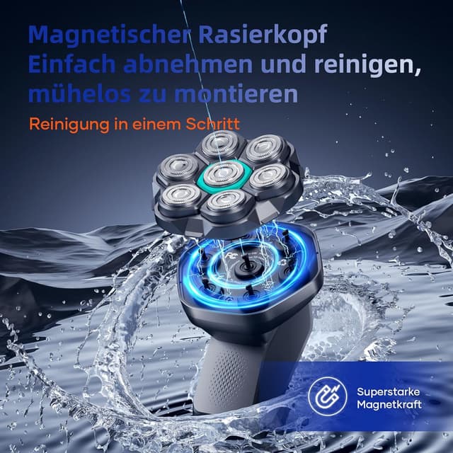 Detalle de Glatzenrasierer Herren 7D, 7.000? Köpfe