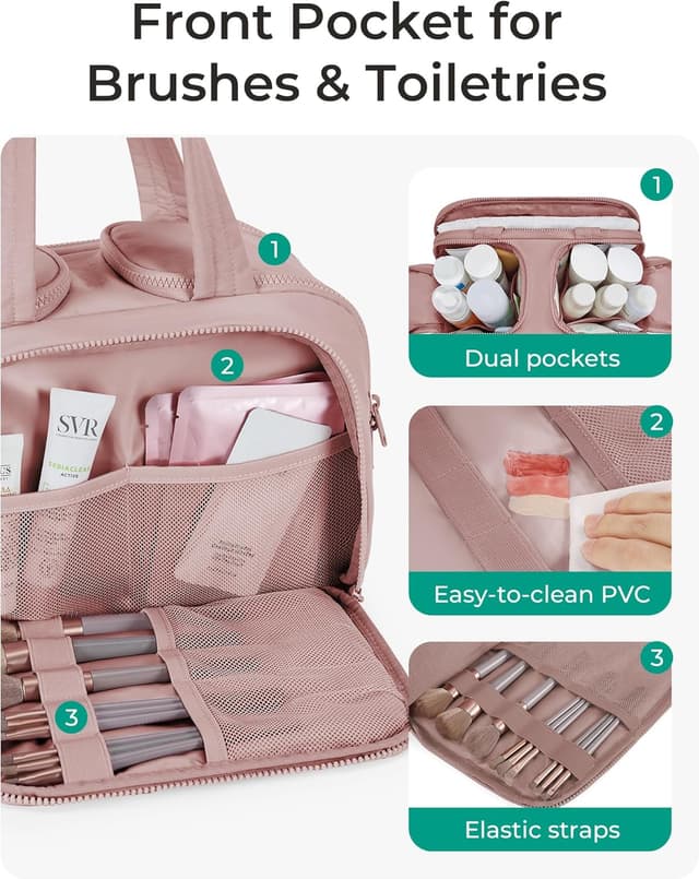 Detalle 2 de TBAGSMART Travel Neceser with Large Opening ⚙