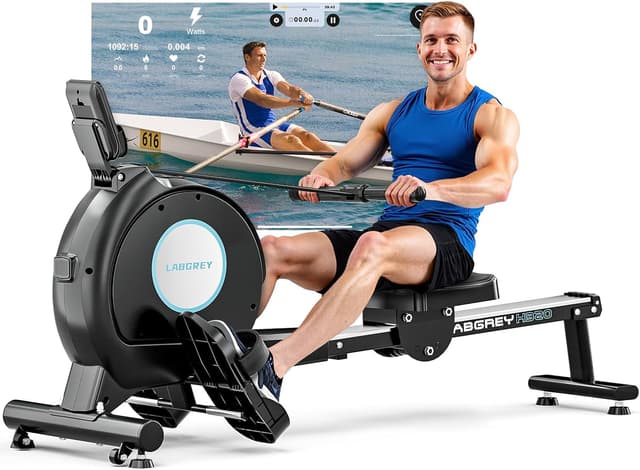 Imagen de LABGREY magnetic rowing machine, 350LB capacity en OfertitasTOP