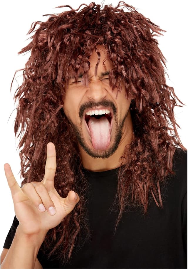 Thumbnail 5 de SMIFFYS Parrucca Hard Rocker nera lunga đ¸