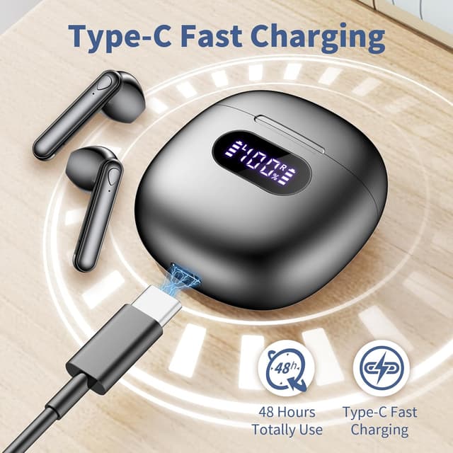 Detalle 2 de V5.3 Wireless Earbuds 48H playtime