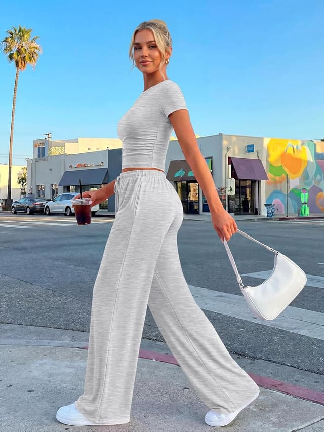 Detalle de Trendy Queen 2 Piece Summer Sweatsuit set