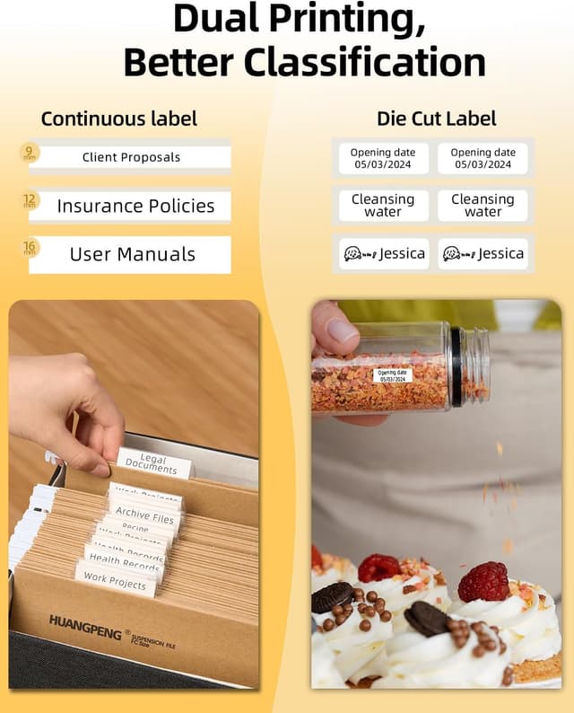 Detalle de Makeid L1 Mini etichettatrice 300 dpi