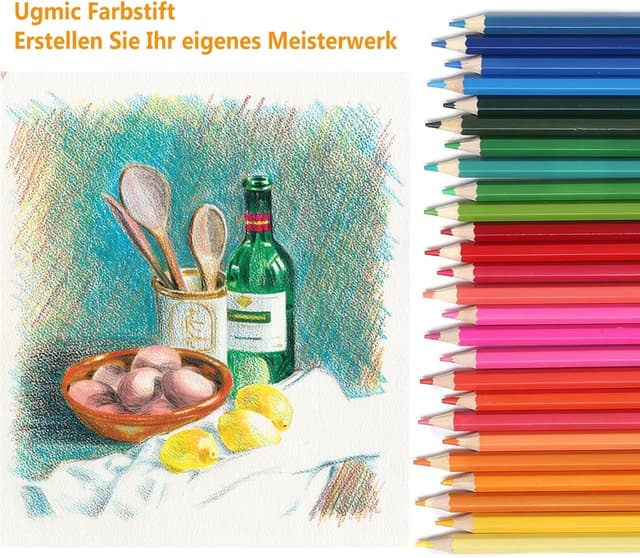 Thumbnail 5 de Ugmic 72 Buntstifte Set 72 Farben 🎨