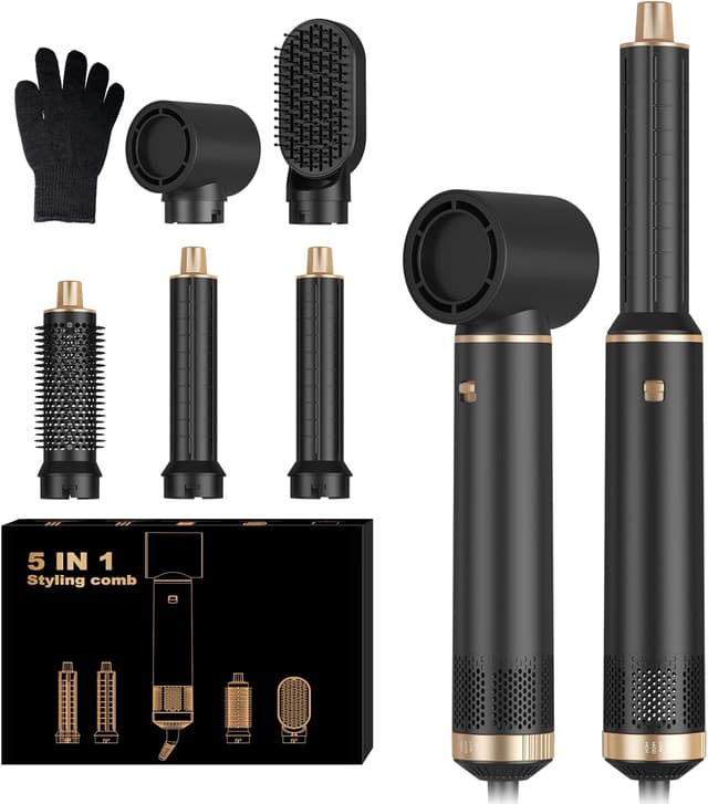 Imagen de Airstyler Föhnbürste 5‑in‑1 1000 W Haartrocknerbürste 💇 en OfertitasTOP