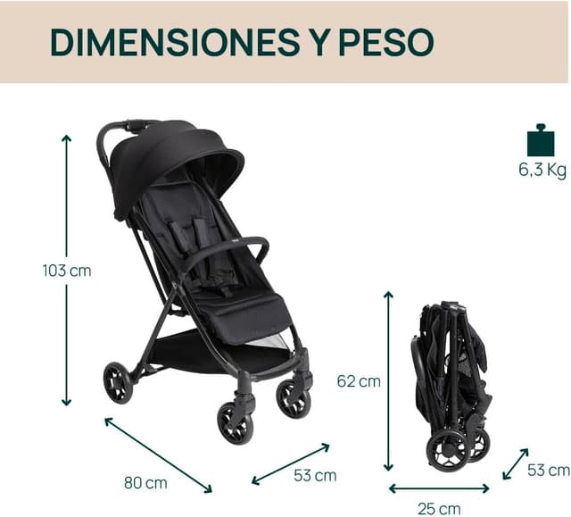 Detalle 2 de Chicco Urbino Silla de Paseo desde nacimiento