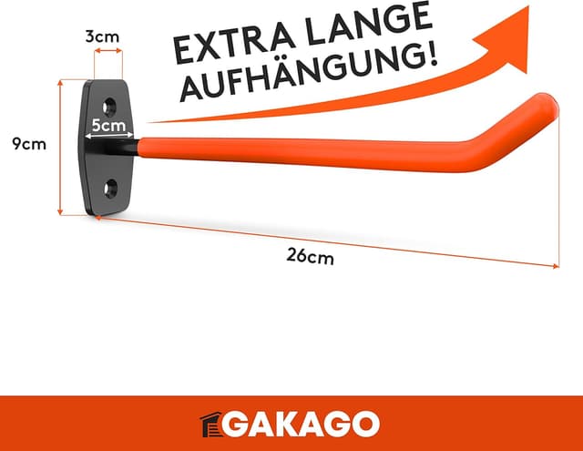 Thumbnail 2 de Gakago Reifenhalter Wandhalterung 4er