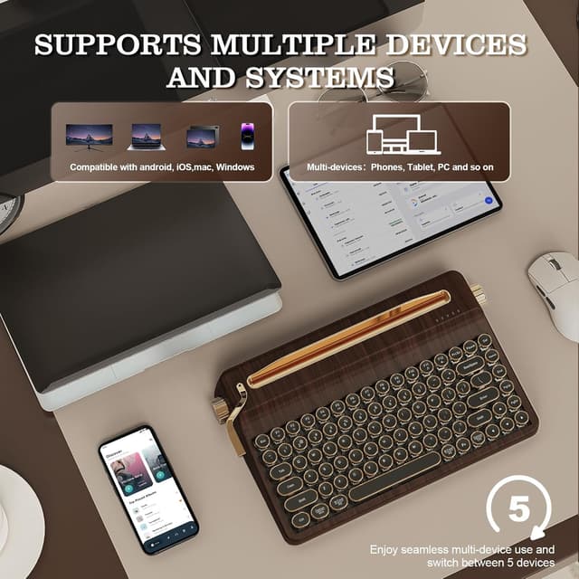 Thumbnail 3 de YUNZII QL75 mechanical keyboard 75% RGB ⌨