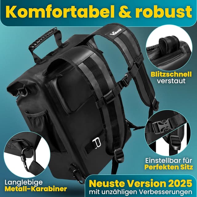 Thumbnail 2 de Valkental 3in1 Fahrradtasche 25L