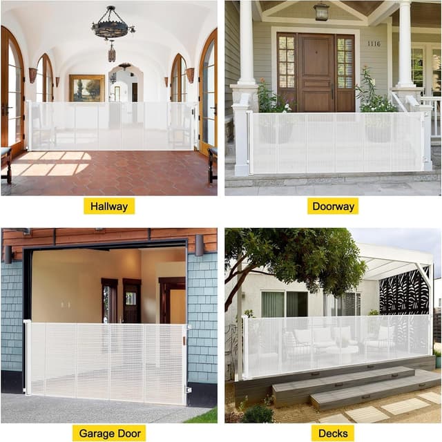 Thumbnail 6 de Treppenschutzgitter ausziehbar 300 cm, weiß