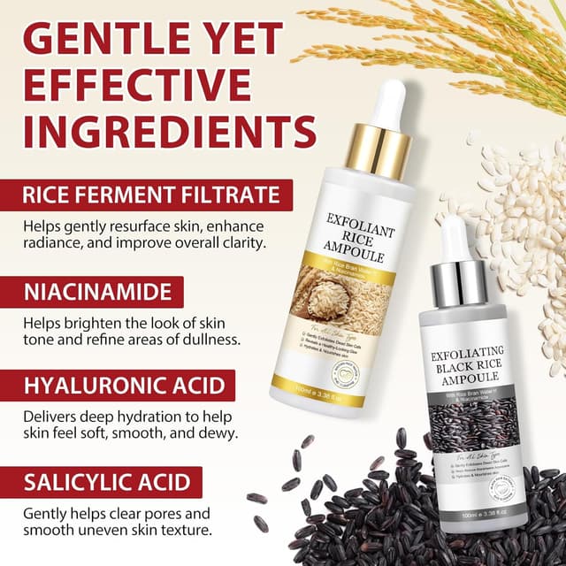 Detalle 2 de Furnrubden Peel Shot Glow Rice Ampoule Duo