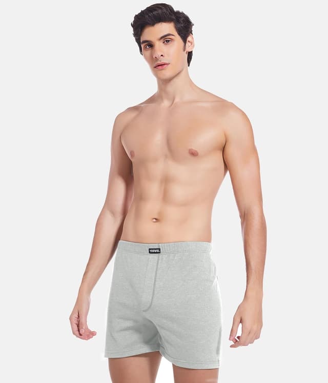 Detalle de YESWEL 6er/10er Pack Boxershorts Herren aus atmungsaktiver Baumwolle (M–4XL)