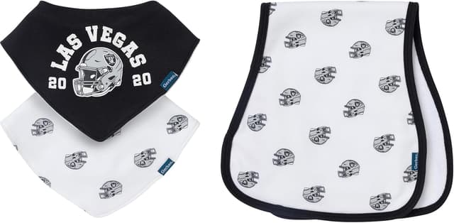 Thumbnail 6 de Gerber Baby NFL Team Bandana Bibs and Burp Cloth Set