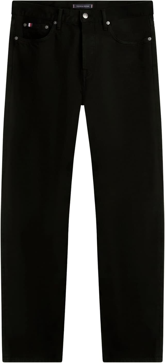Detalle de Tommy Hilfiger Men’s Straight trousers – a sustainably made everyday style