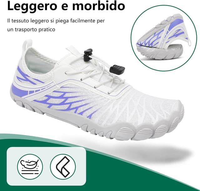 Thumbnail 6 de SAGUARO Scarpe Barefoot Minimaliste da donna pieghevoli e ad asciugatura rapida (EU 35-43)