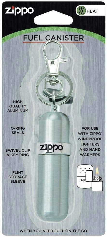 Detalle de Zippo 121503 Power Kit portachiavi in alluminio silver, con custodia in metallo