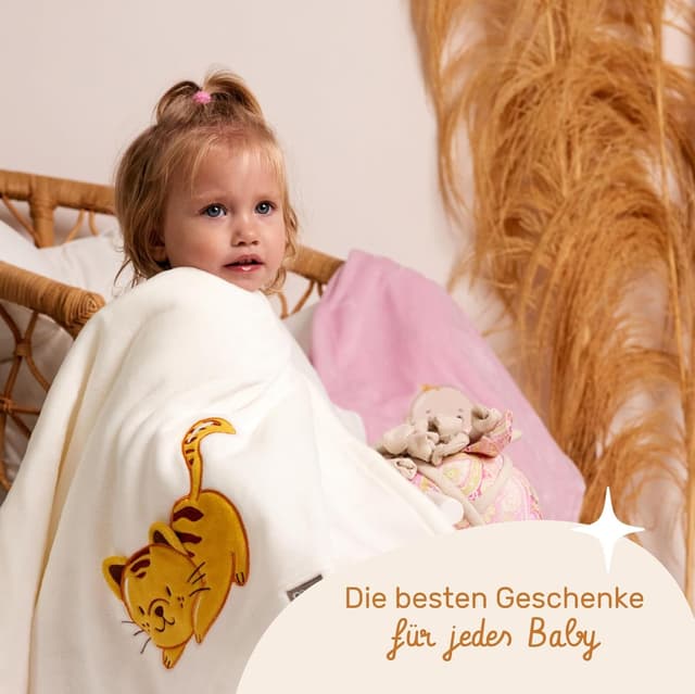 Thumbnail 5 de Be Mammy Manta Caliente Blanco Niño Bebé Concierto Ciervo🦌