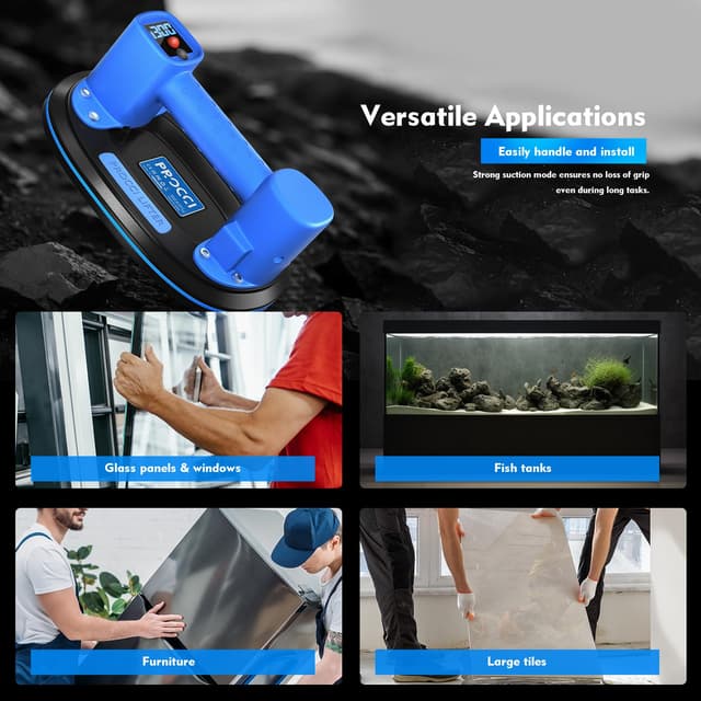 Thumbnail 5 de Procci Ventosa a batteria 300 kg per piastrelle