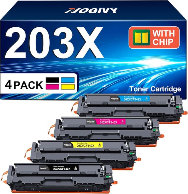 Detalle de NOGIVY 203X 4er-Pack Toner für HP