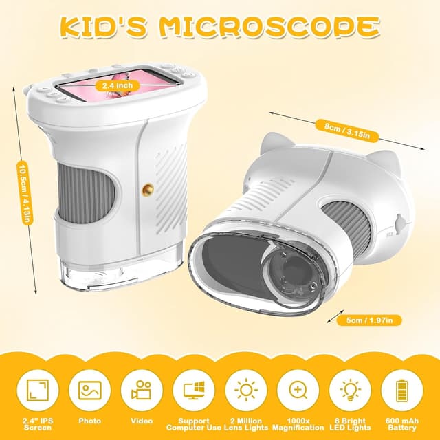 Detalle 2 de Misilmp Handheld Microscope 1000X