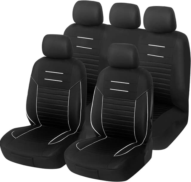 Thumbnail 6 de Upgrade4cars Coprisedili Auto Anteriore Universali Nero