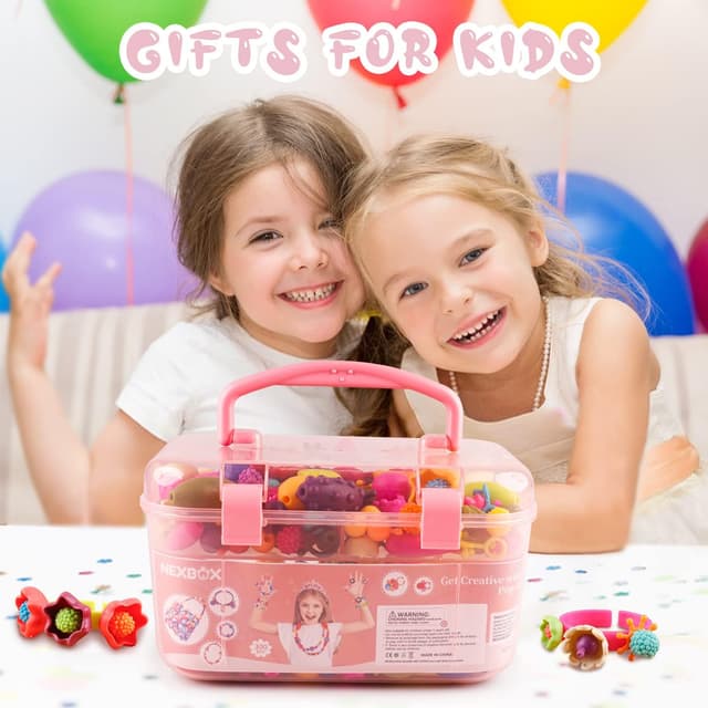 Detalle 2 de Girls Jewelry Making Kit for Toddlers Age 3
