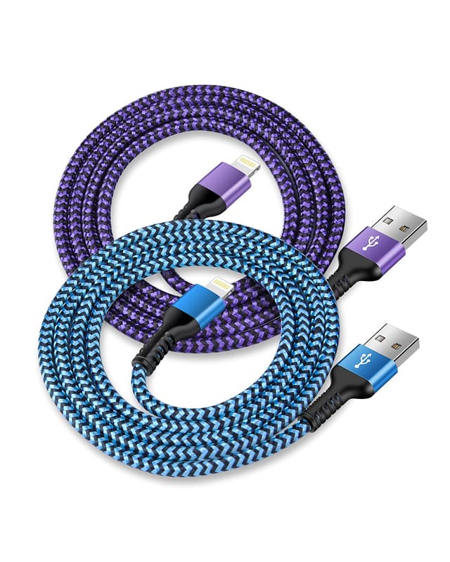 Detalle de USB to Lightning Cable 2Pack 10ft Braided