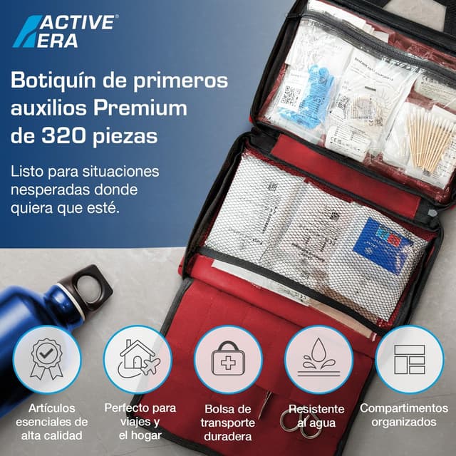 Thumbnail 1 de Active Era Kit de Primeros Auxilios 320 piezas 🩹