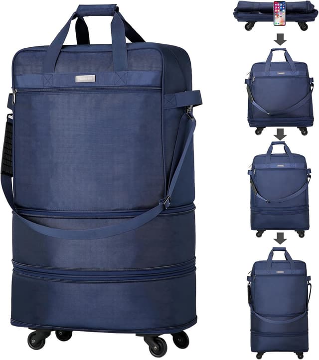 Detalle de Hanke Expandable Large Suitcase 28 inch 4 wheels