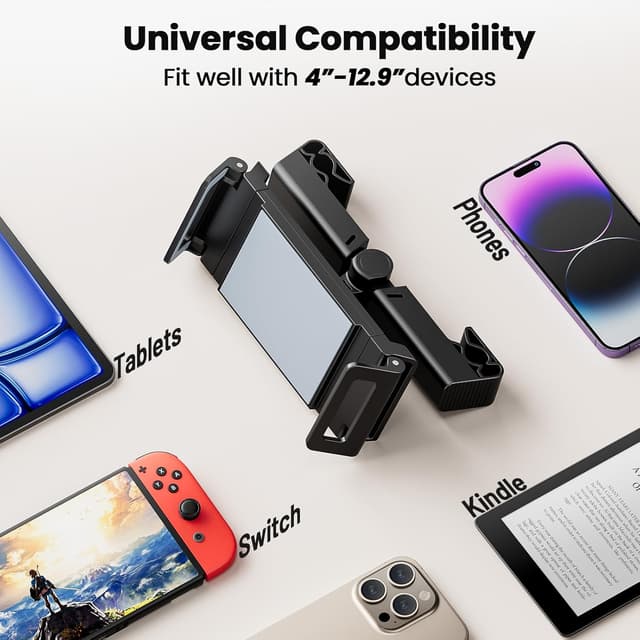 Detalle 2 de NEUTYPECHIC Support tablette voiture extensible 23,5 cm