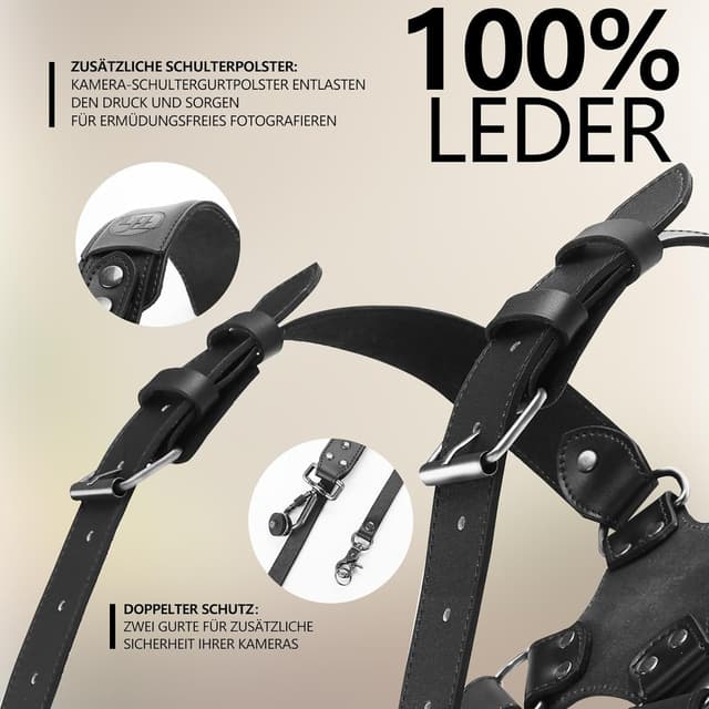 Thumbnail 3 de 4J LEDR Sangle d'appareil photo réglable