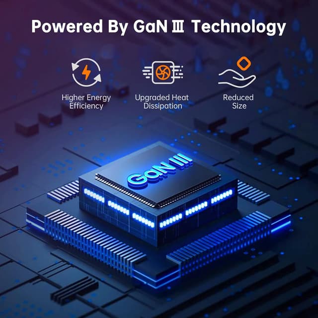 Detalle de NOVOO Chargeur USB C rapide 67 W, 2 ports