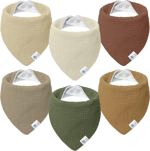 Detalle de lulumoon Lätzchen Baby Dreieckstuch