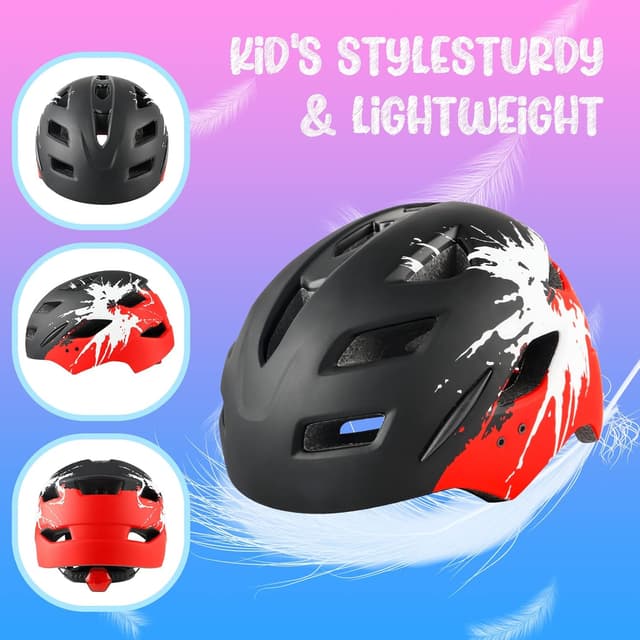 Thumbnail 1 de RaMokey Kids Bike Helmet, 50-56cm