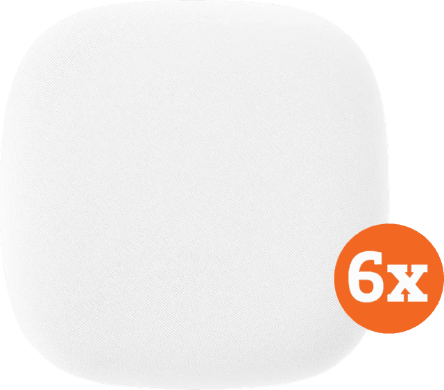 Detalle de Jalo Kupu Rauchmelder Weiß (10 Jahre) 6er-Pack 🔔