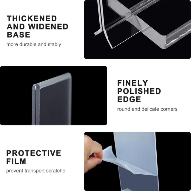 Detalle de Acrylic A5 sign holder 6 pack by ROSSHINE